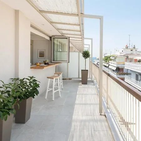 Lavish Unique Penthouse Next To The Seafront Apartment Thessaloniki